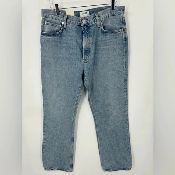 AGOLDE Vintage Boot Cut Jeans Womens 31 High Rise SWAY A9075-1206 B2561 - Picture 5 of 11